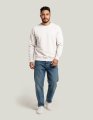 Heren Sweater Clique Regular Fit wit
